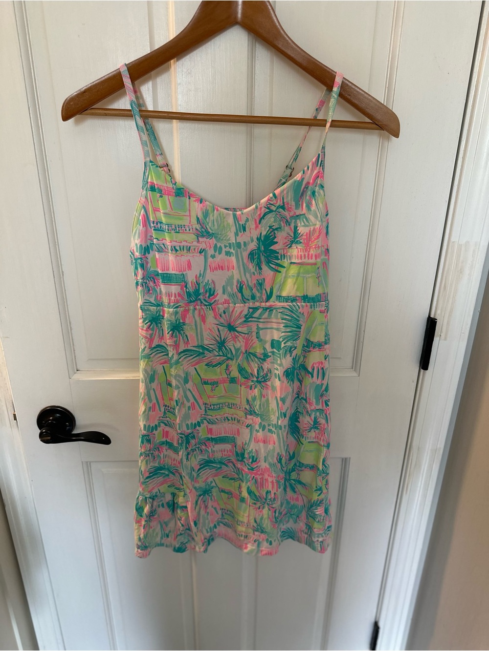 Lilly Pulitzer Tropical Palm Print Cami - Pink & Mint